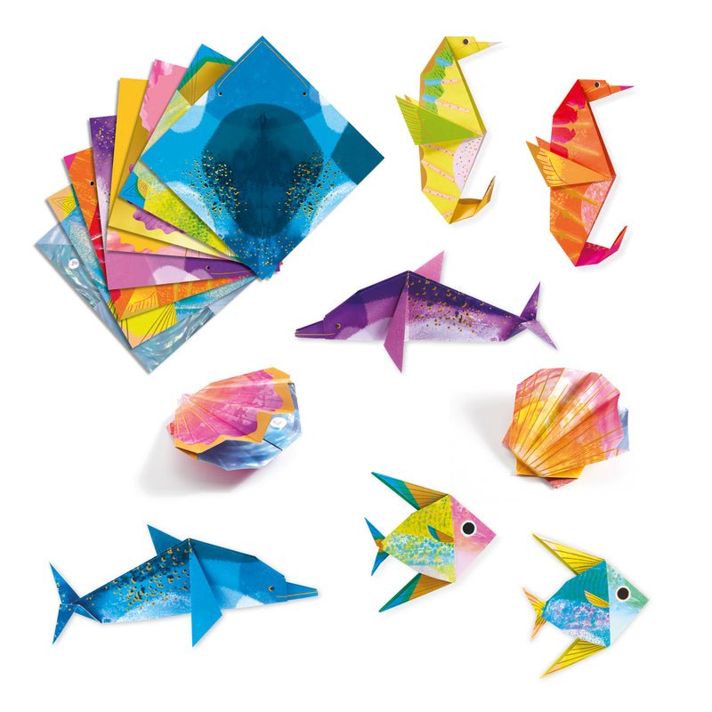 DJECO | ORIGAMI - SEA CREATURES by DJECO - The Playful Collective