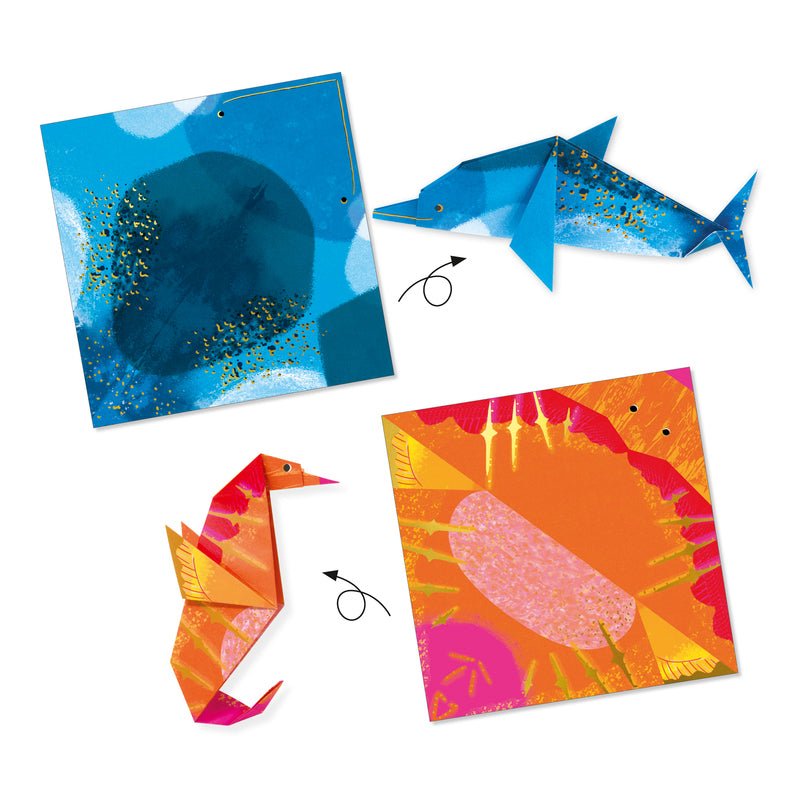 DJECO | ORIGAMI - SEA CREATURES by DJECO - The Playful Collective