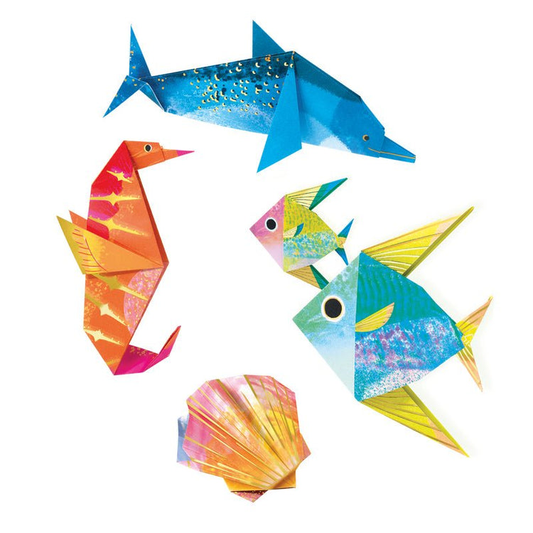 DJECO | ORIGAMI - SEA CREATURES by DJECO - The Playful Collective