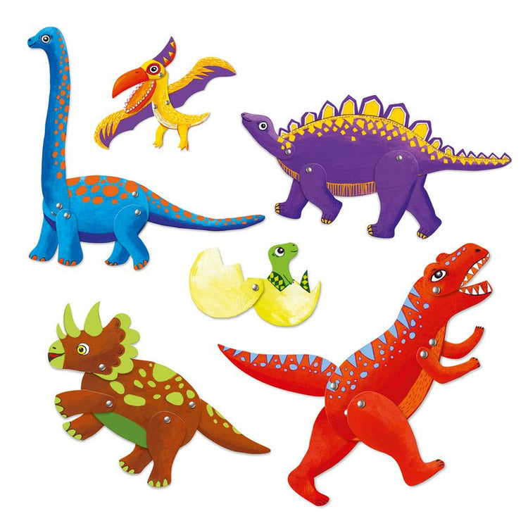 DJECO | PAPER PUPPETS - DINOS by DJECO - The Playful Collective