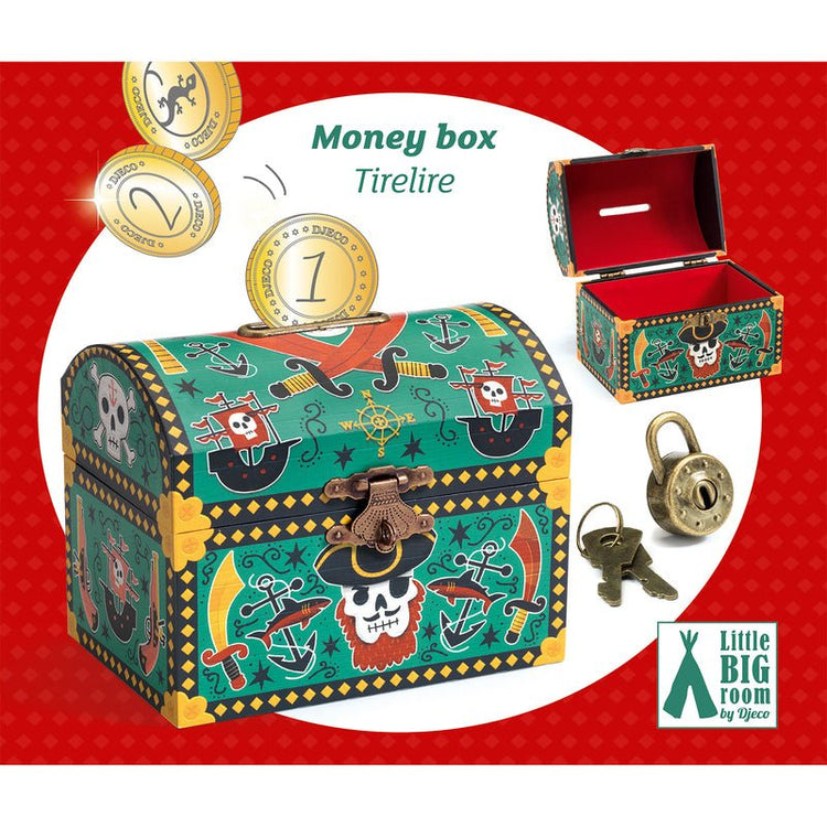 DJECO | PIRATE MONEY BOX by DJECO - The Playful Collective