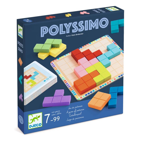 DJECO | POLYSSIMO SOLOGIC GAME - 30 CHALLENGES by DJECO - The Playful Collective