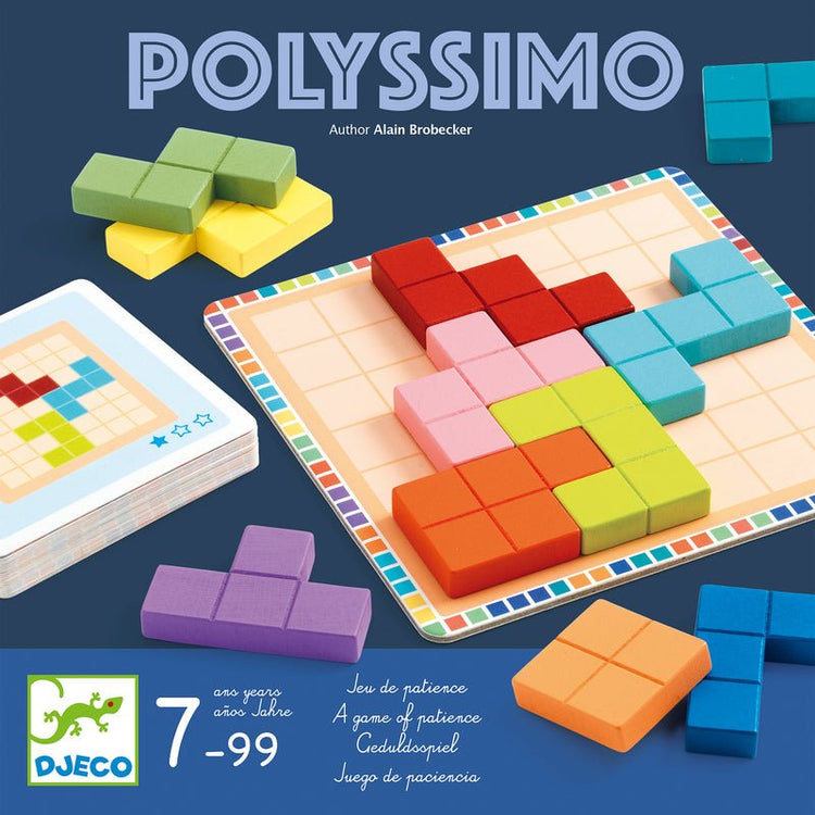 DJECO | POLYSSIMO SOLOGIC GAME - 30 CHALLENGES by DJECO - The Playful Collective