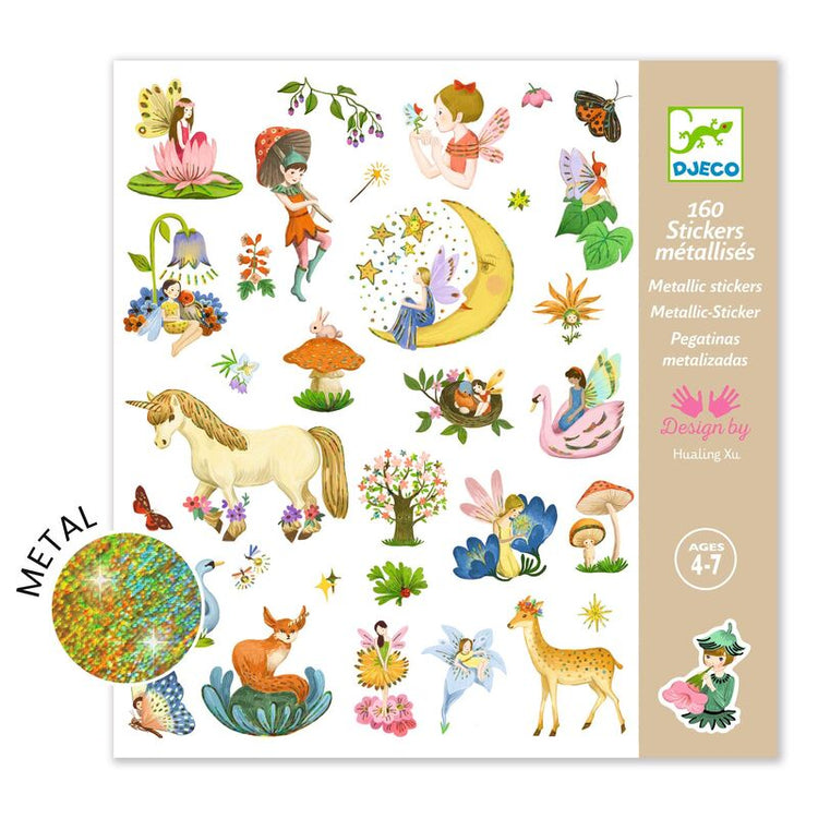 DJECO | STICKERS - FANTASY METALLIC by DJECO - The Playful Collective