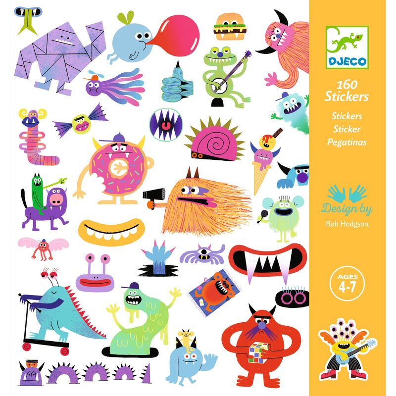 DJECO | STICKERS - MONSTER by DJECO - The Playful Collective