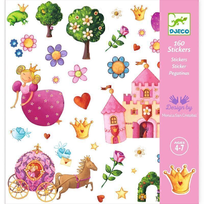 DJECO | STICKERS - PRINCESS MARGUERITE by DJECO - The Playful Collective