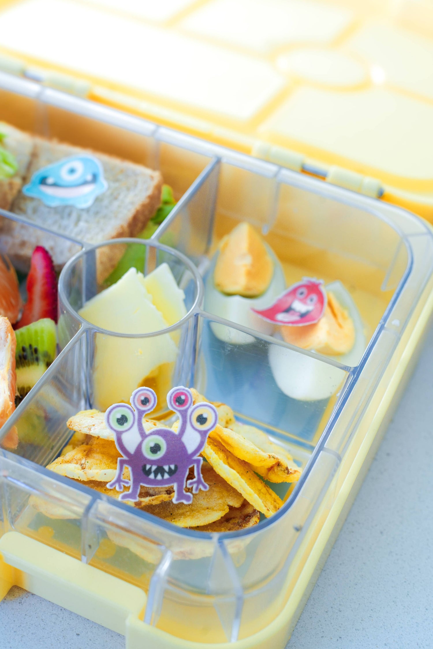 EASY PEASY CAKES | EDIBLE LUNCHBOX STICKERS - MONSTERIFIC STICKETIES *PRE - ORDER* by EASY PEASY CAKES - The Playful Collective