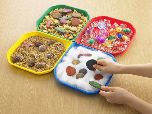 EDX EDUCATION | FUN2 MESSY TRAYS - RAINBOW SET OF 4 by EDX EDUCATION - The Playful Collective