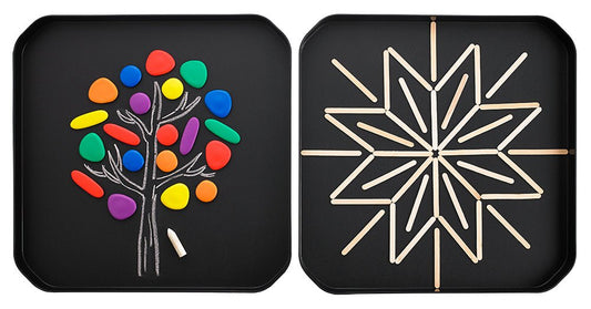 EDX EDUCATION | FUN2 PLAY TRAY - INFINITE BLACK by EDX EDUCATION - The Playful Collective