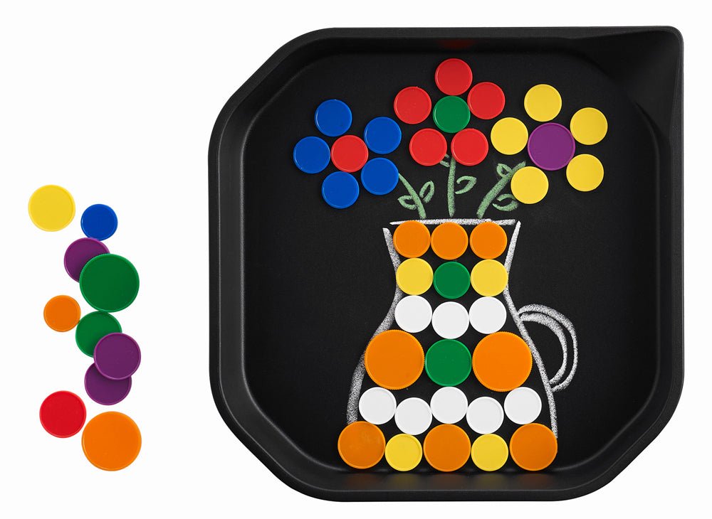 EDX EDUCATION | FUN2PLAY MESSY TRAYS 4PCE - INFINITE BLACK by EDX EDUCATION - The Playful Collective