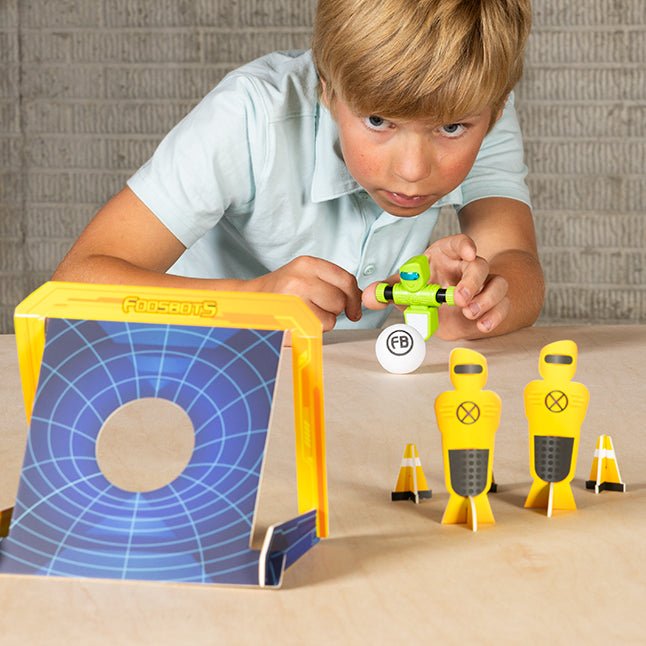 FAT BRAIN TOYS | FOOSBOTS STADIUM BATTLE SET by FAT BRAIN TOYS - The Playful Collective