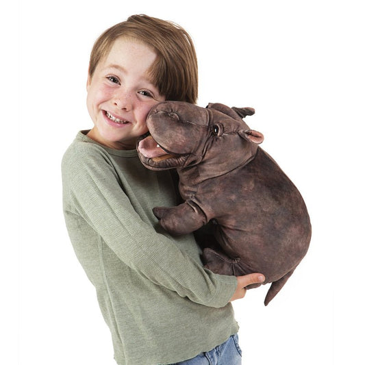 FOLKMANIS PUPPETS | BABY HIPPO PUPPET by FOLKMANIS PUPPETS - The Playful Collective