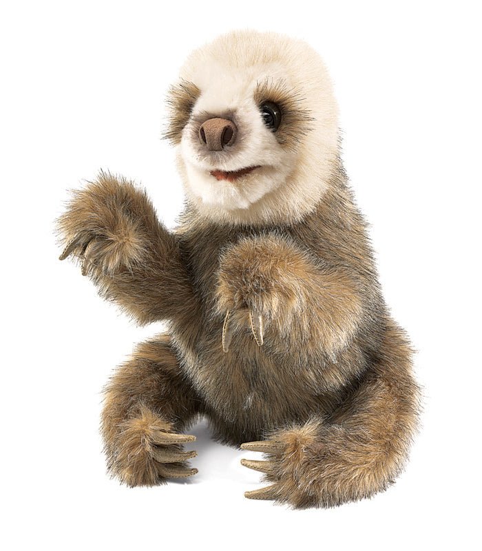 FOLKMANIS PUPPETS | BABY SLOTH PUPPET by FOLKMANIS PUPPETS - The Playful Collective