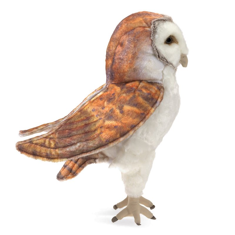FOLKMANIS PUPPETS | BARN OWL PUPPET by FOLKMANIS PUPPETS - The Playful Collective