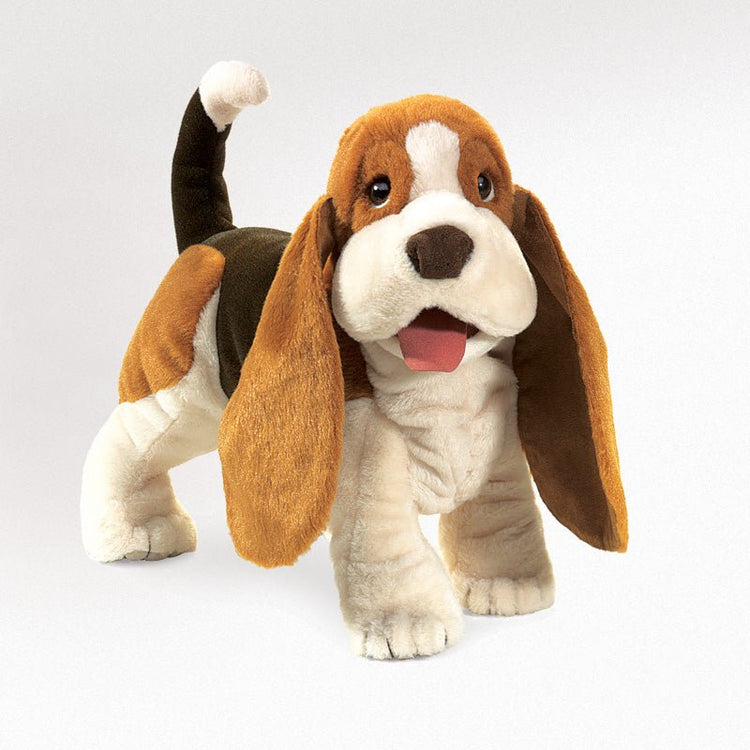 FOLKMANIS PUPPETS | BASSET HOUND PUPPET by FOLKMANIS PUPPETS - The Playful Collective