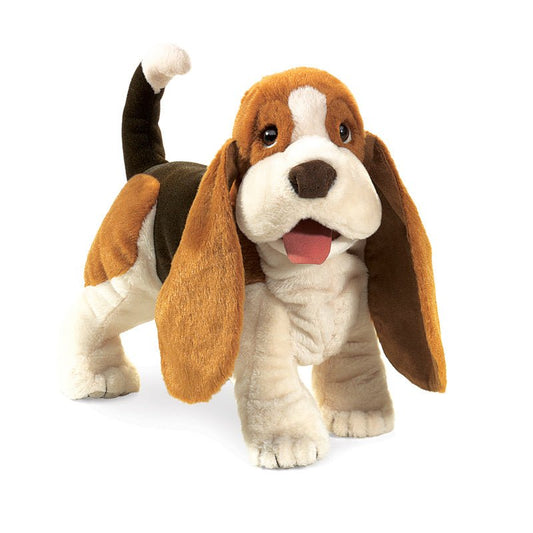 FOLKMANIS PUPPETS | BASSET HOUND PUPPET by FOLKMANIS PUPPETS - The Playful Collective