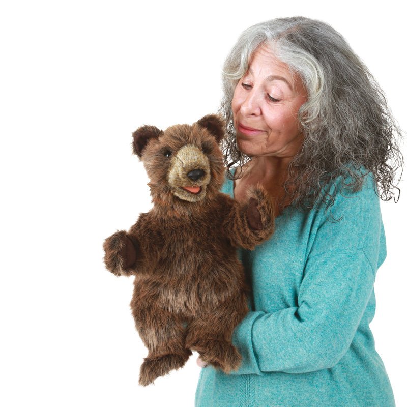 FOLKMANIS PUPPETS | BEAR CUP PUPPET by FOLKMANIS PUPPETS - The Playful Collective