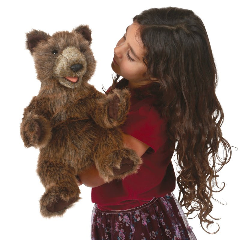 FOLKMANIS PUPPETS | BEAR CUP PUPPET by FOLKMANIS PUPPETS - The Playful Collective