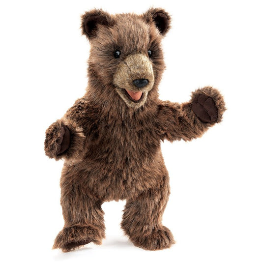 FOLKMANIS PUPPETS | BEAR CUP PUPPET by FOLKMANIS PUPPETS - The Playful Collective