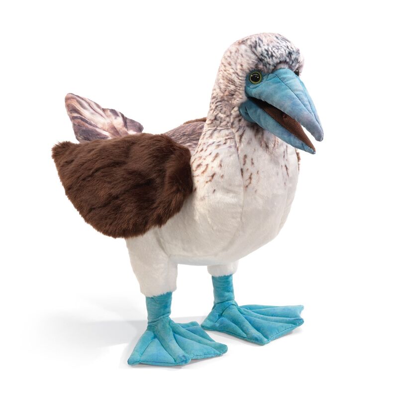 FOLKMANIS PUPPETS | BLUE FOOTED BOOBY PUPPET by FOLKMANIS PUPPETS - The Playful Collective