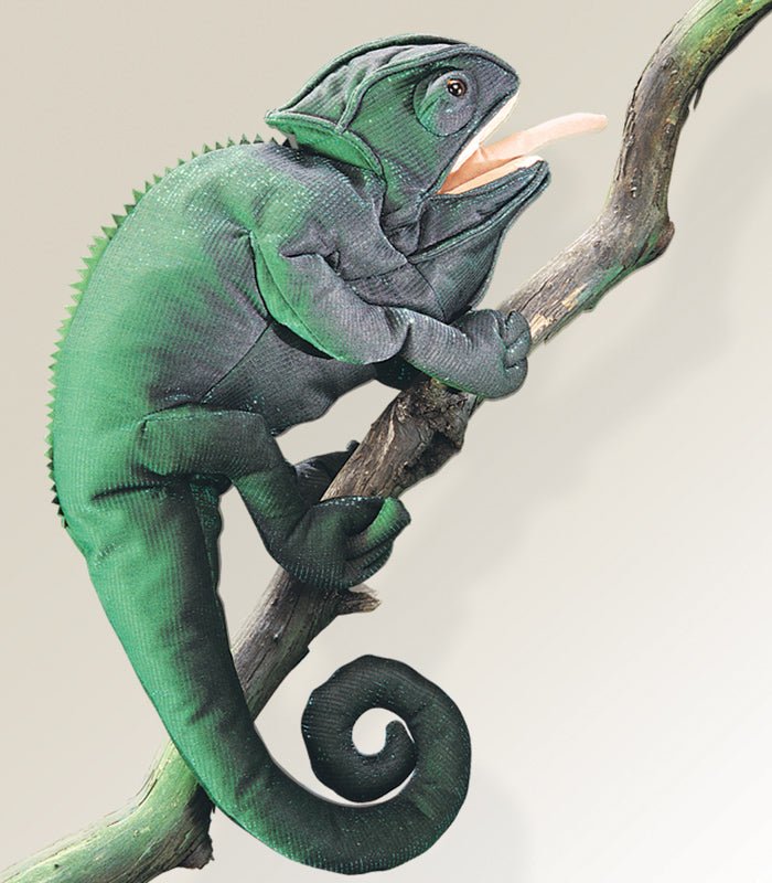 FOLKMANIS PUPPETS | CHAMELEON PUPPET by FOLKMANIS PUPPETS - The Playful Collective