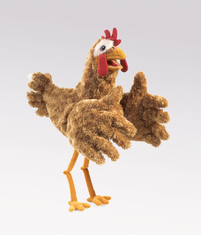 FOLKMANIS PUPPETS | CHICKEN PUPPET by FOLKMANIS PUPPETS - The Playful Collective