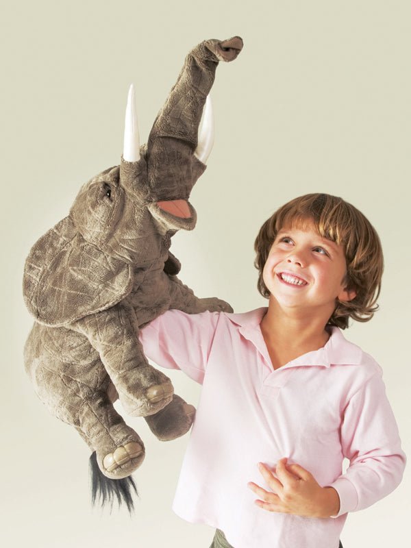 FOLKMANIS PUPPETS | ELEPHANT PUPPET by FOLKMANIS PUPPETS - The Playful Collective