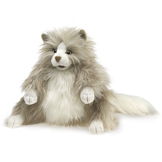 FOLKMANIS PUPPETS | FLUFFY CAT PUPPET by FOLKMANIS PUPPETS - The Playful Collective