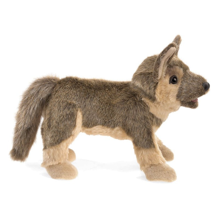 FOLKMANIS PUPPETS | GERMAN SHEPHERD PUPPY PUPPET by FOLKMANIS PUPPETS - The Playful Collective