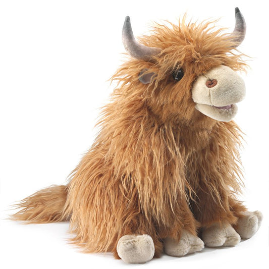 FOLKMANIS PUPPETS | HIGHLAND COW PUPPET by FOLKMANIS PUPPETS - The Playful Collective