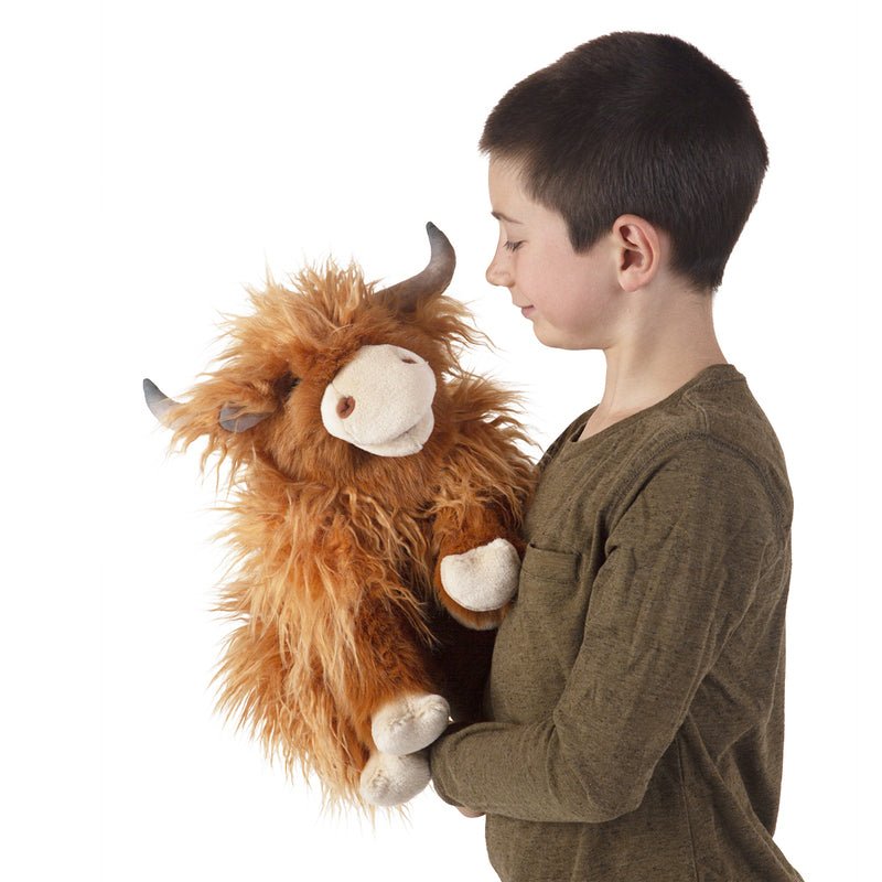 FOLKMANIS PUPPETS | HIGHLAND COW PUPPET by FOLKMANIS PUPPETS - The Playful Collective