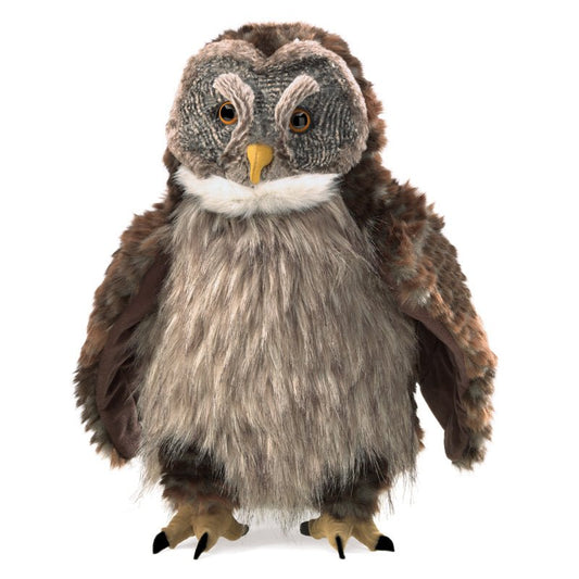 FOLKMANIS PUPPETS | HOOTING OWL PUPPET by FOLKMANIS PUPPETS - The Playful Collective