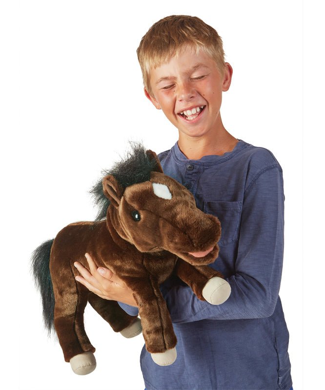 FOLKMANIS PUPPETS | HORSE PUPPET by FOLKMANIS PUPPETS - The Playful Collective