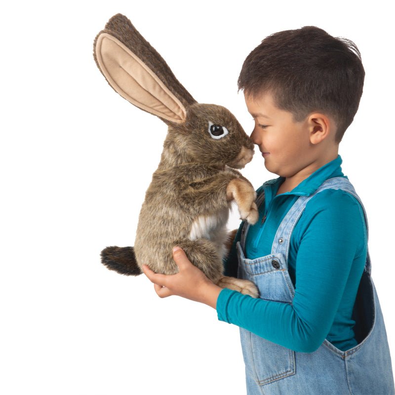 Jack Rabbit Puppet by Folkmanis Puppets | The Playful Collective