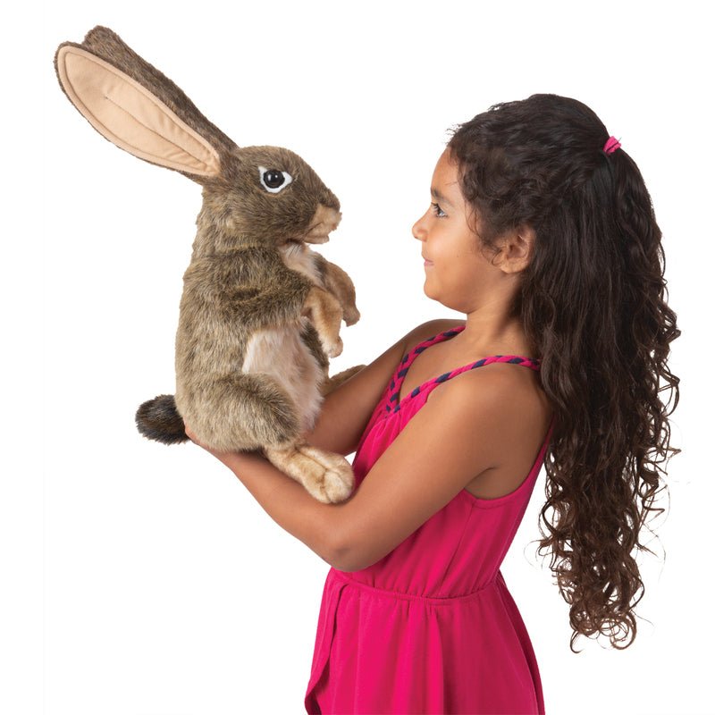 Jack Rabbit Puppet by Folkmanis Puppets | The Playful Collective