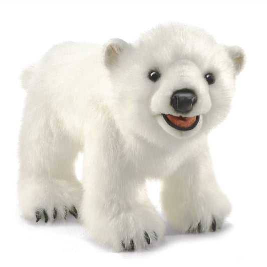 FOLKMANIS PUPPETS | POLAR BEAR CUB PUPPET by FOLKMANIS PUPPETS - The Playful Collective