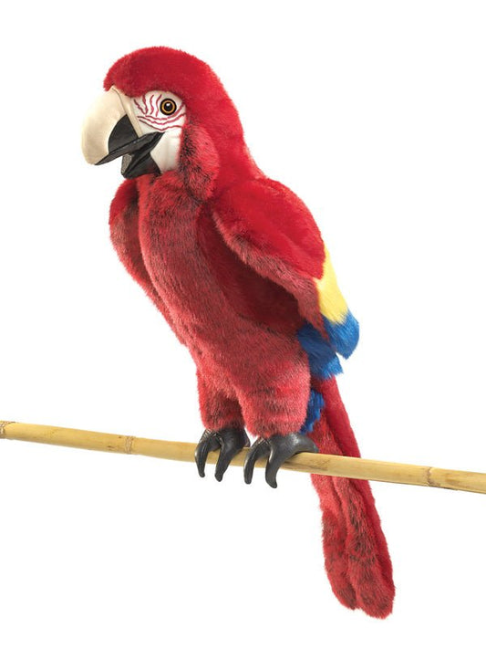 FOLKMANIS PUPPETS | SCARLET MACAW PUPPET by FOLKMANIS PUPPETS - The Playful Collective