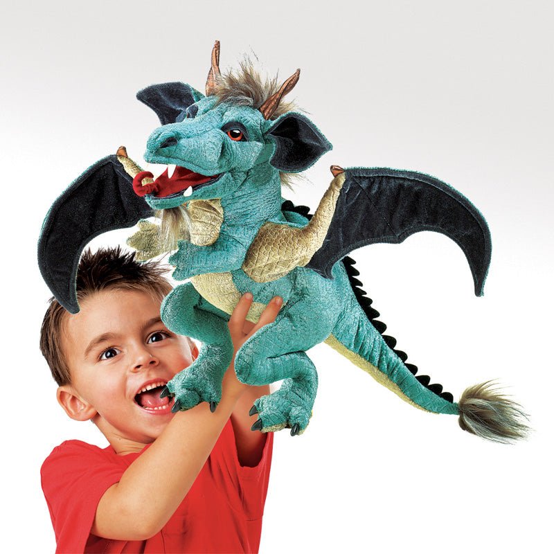 FOLKMANIS PUPPETS | SKY DRAGON PUPPET by FOLKMANIS PUPPETS - The Playful Collective