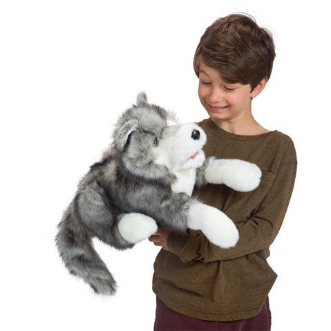 FOLKMANIS PUPPETS | TIMBER WOLF PUPPET by FOLKMANIS PUPPETS - The Playful Collective