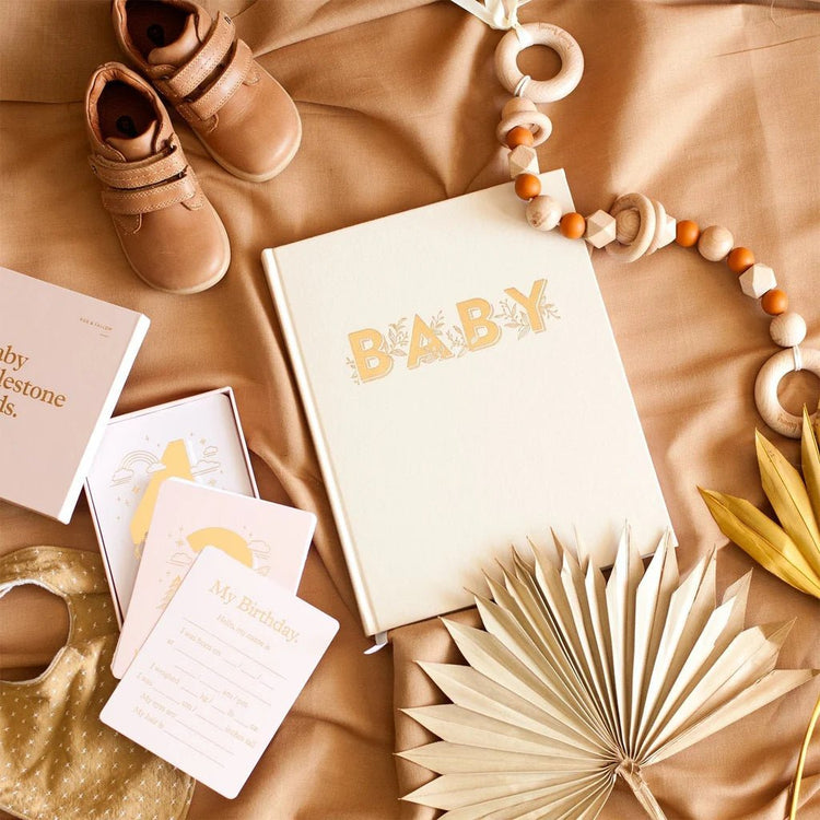 FOX & FALLOW | BABY BOOK - BUTTERMILK (GENDER NEUTRAL) by FOX & FALLOW - The Playful Collective