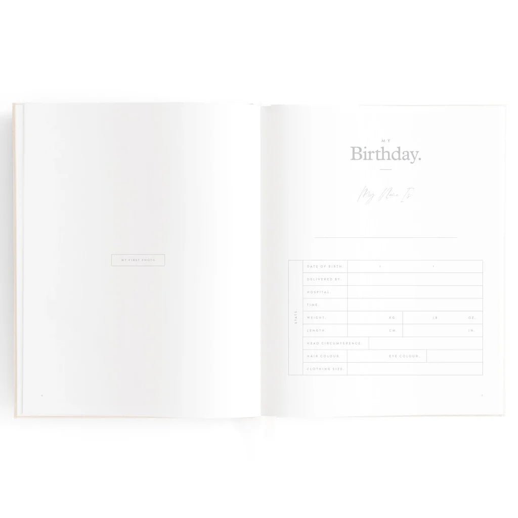 FOX & FALLOW | BABY BOOK - BUTTERMILK (GENDER NEUTRAL) by FOX & FALLOW - The Playful Collective