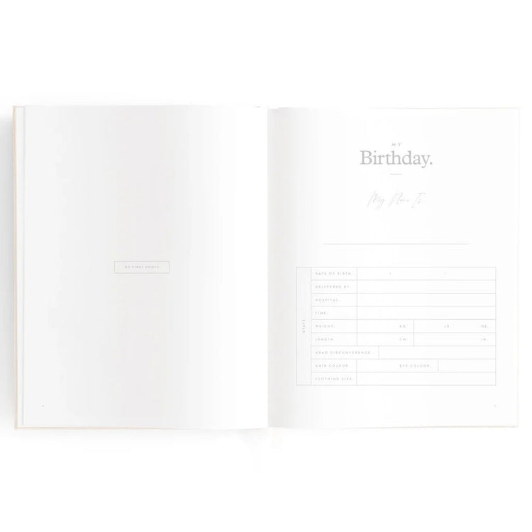 FOX & FALLOW | BABY BOOK - BUTTERMILK (GENDER NEUTRAL) by FOX & FALLOW - The Playful Collective