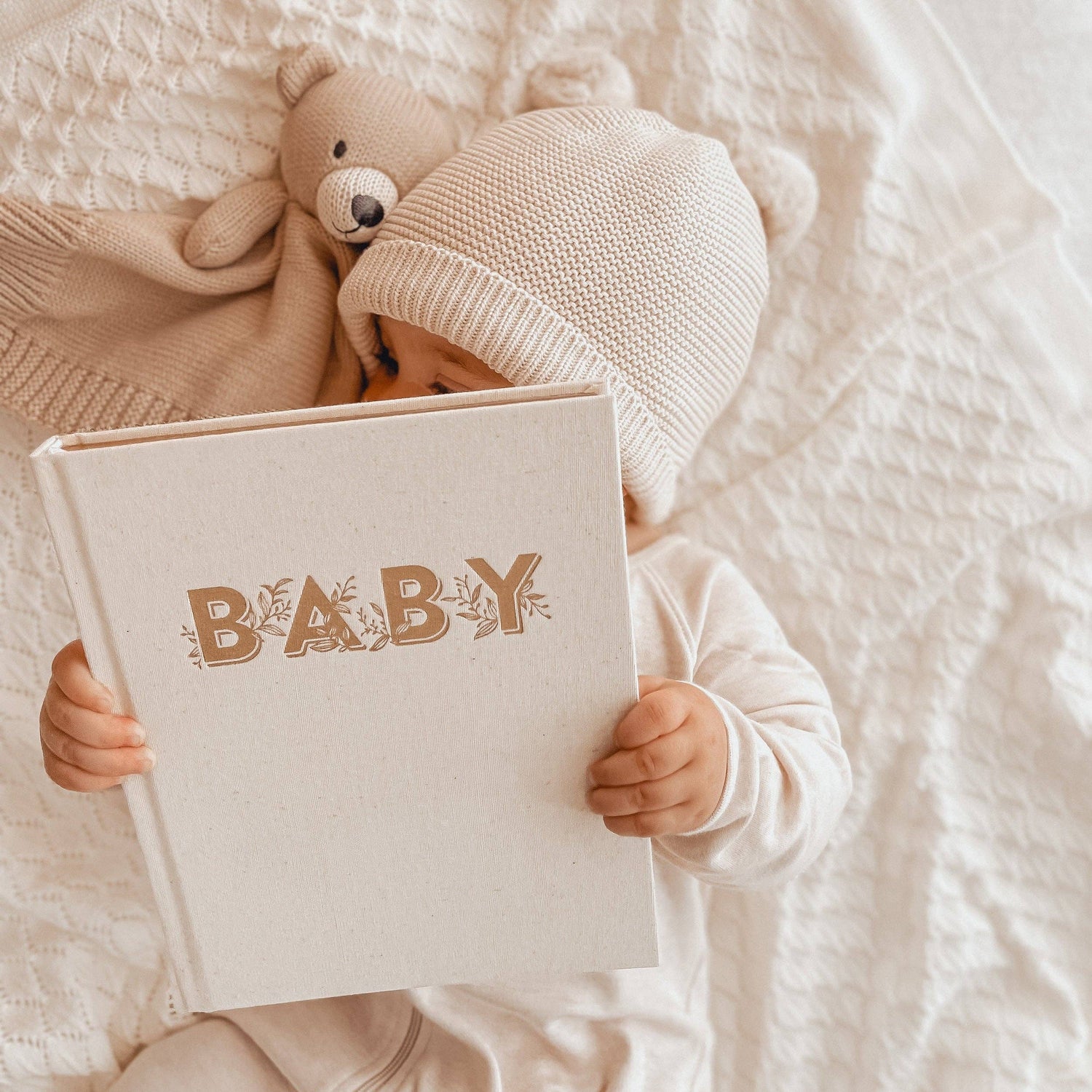 FOX & FALLOW | BABY BOOK MINI - BOXED - OATMEAL by FOX & FALLOW - The Playful Collective