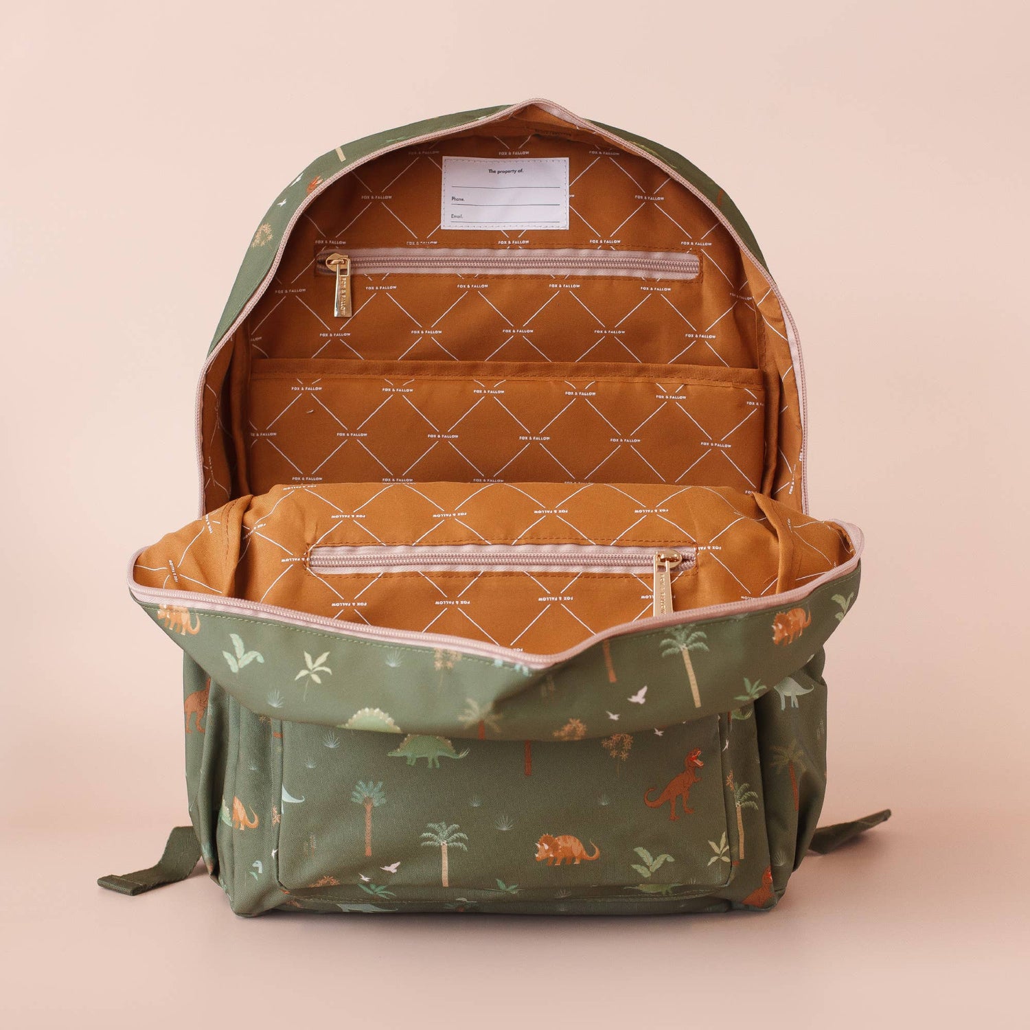 FOX & FALLOW | BACKPACK - DINOS *PRE - ORDER* by FOX & FALLOW - The Playful Collective