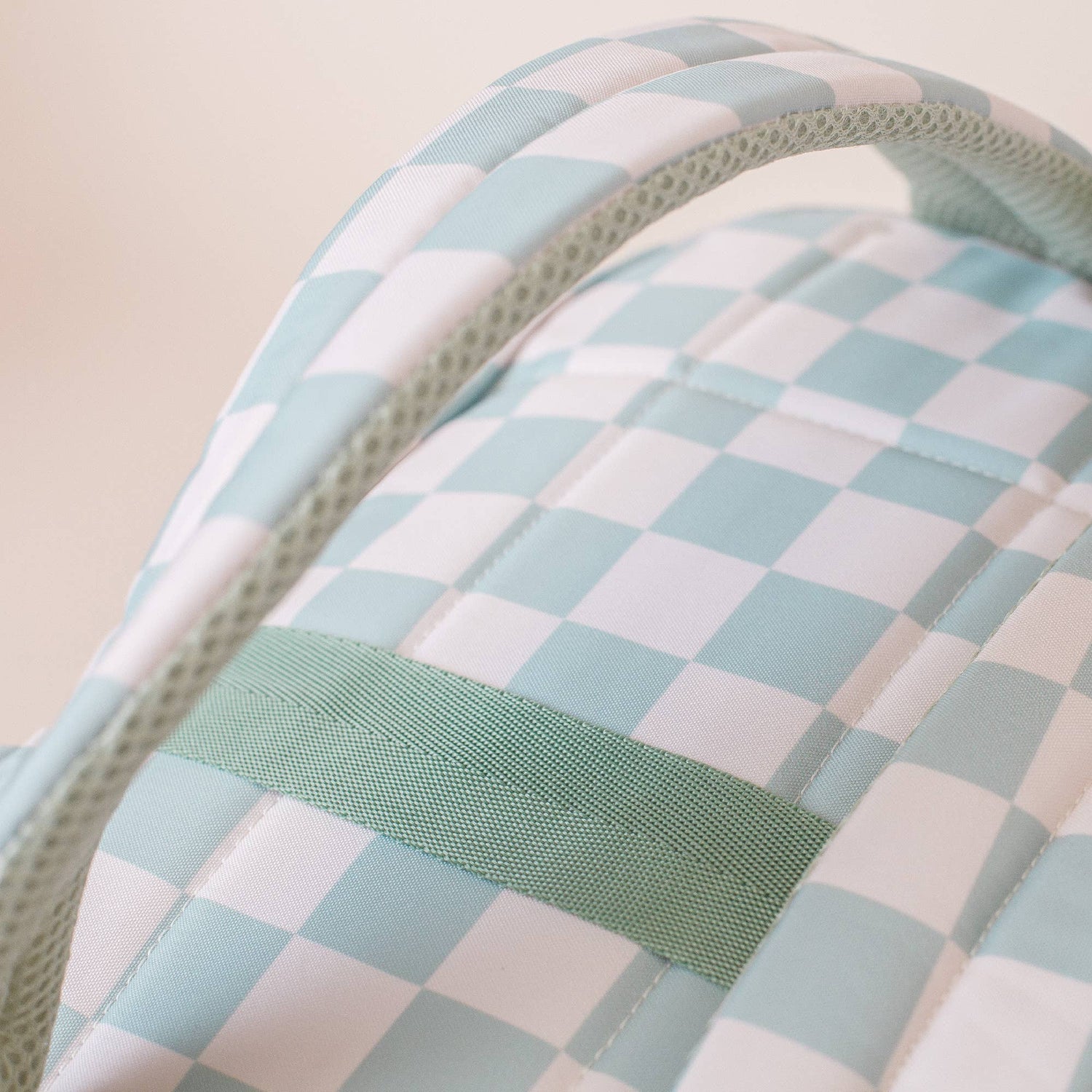 FOX & FALLOW | BACKPACK - SAGE CHECK *PRE - ORDER* by FOX & FALLOW - The Playful Collective