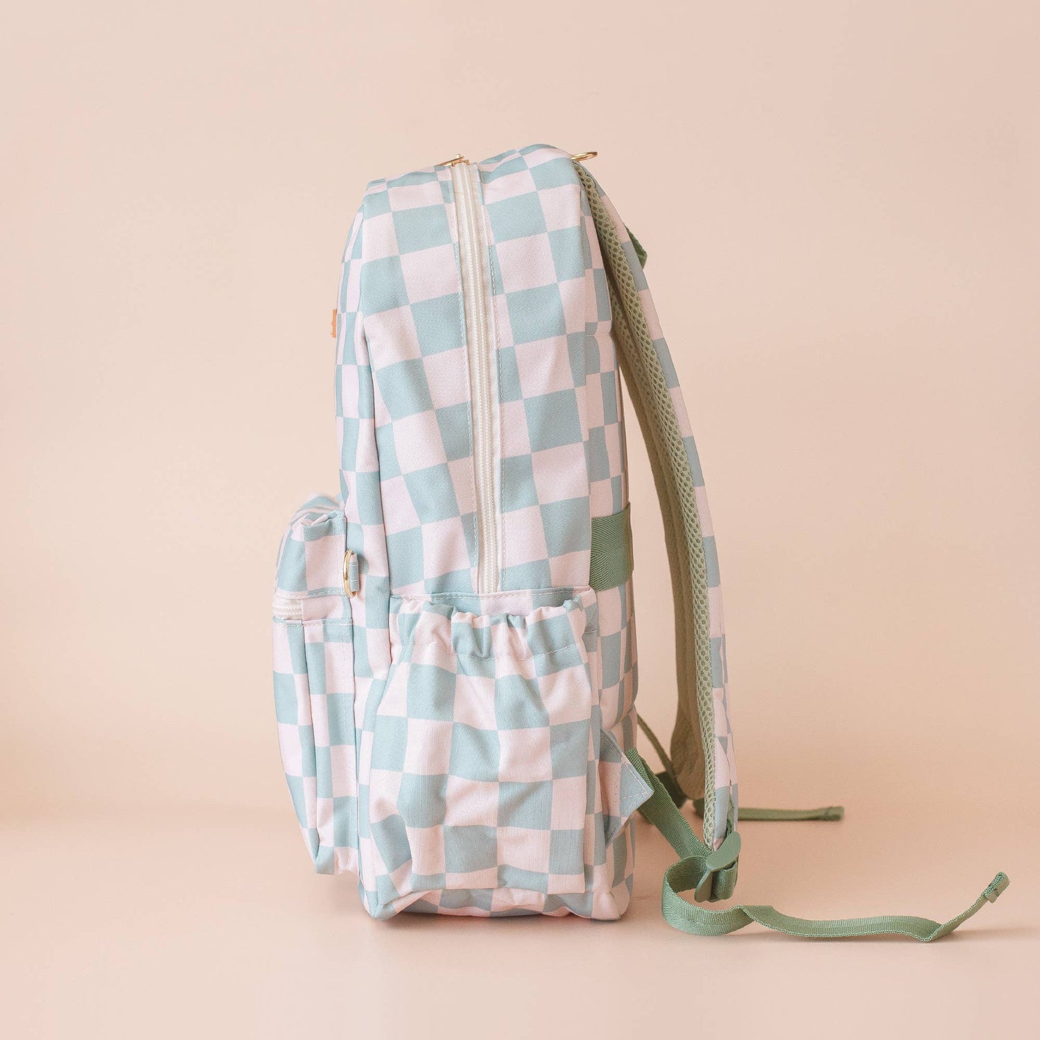 FOX & FALLOW | BACKPACK - SAGE CHECK *PRE - ORDER* by FOX & FALLOW - The Playful Collective