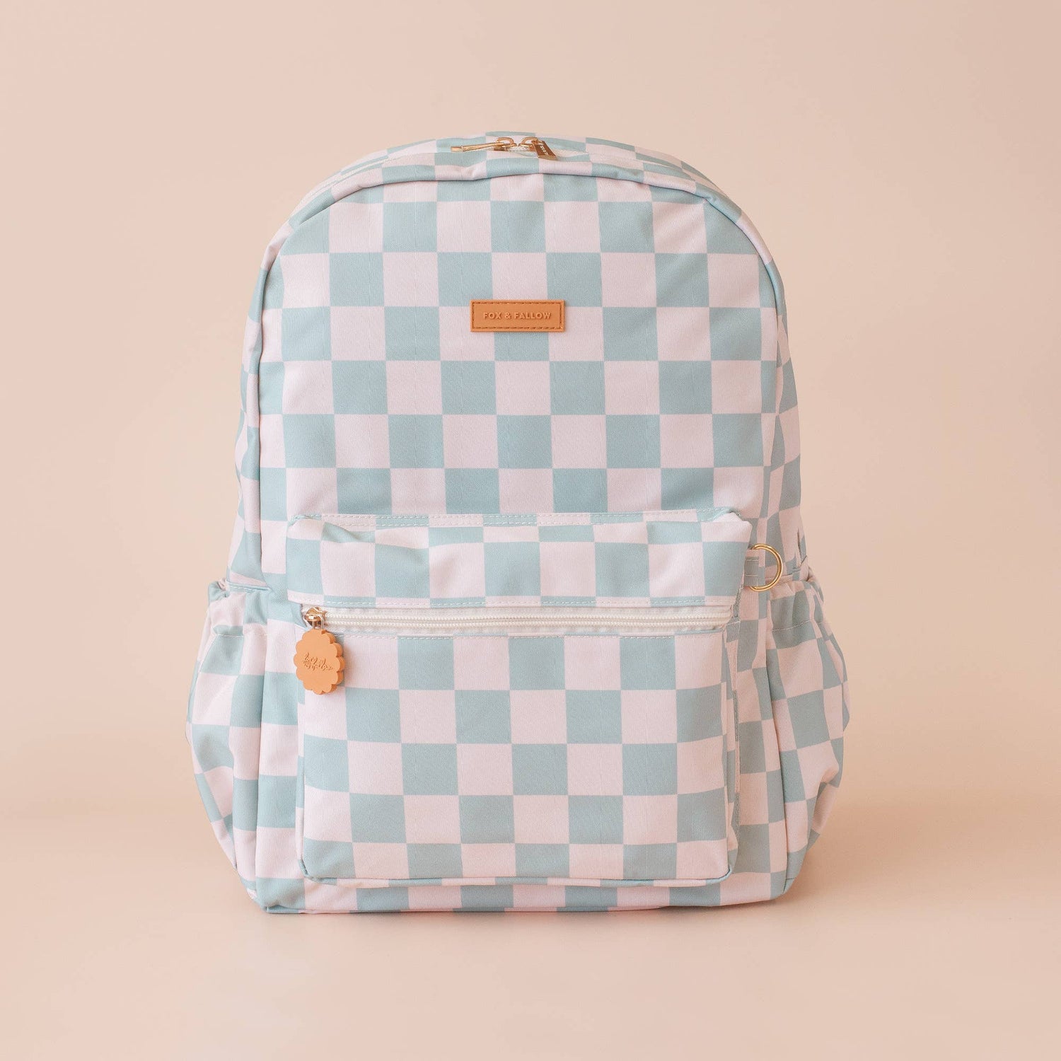 FOX & FALLOW | BACKPACK - SAGE CHECK *PRE - ORDER* by FOX & FALLOW - The Playful Collective