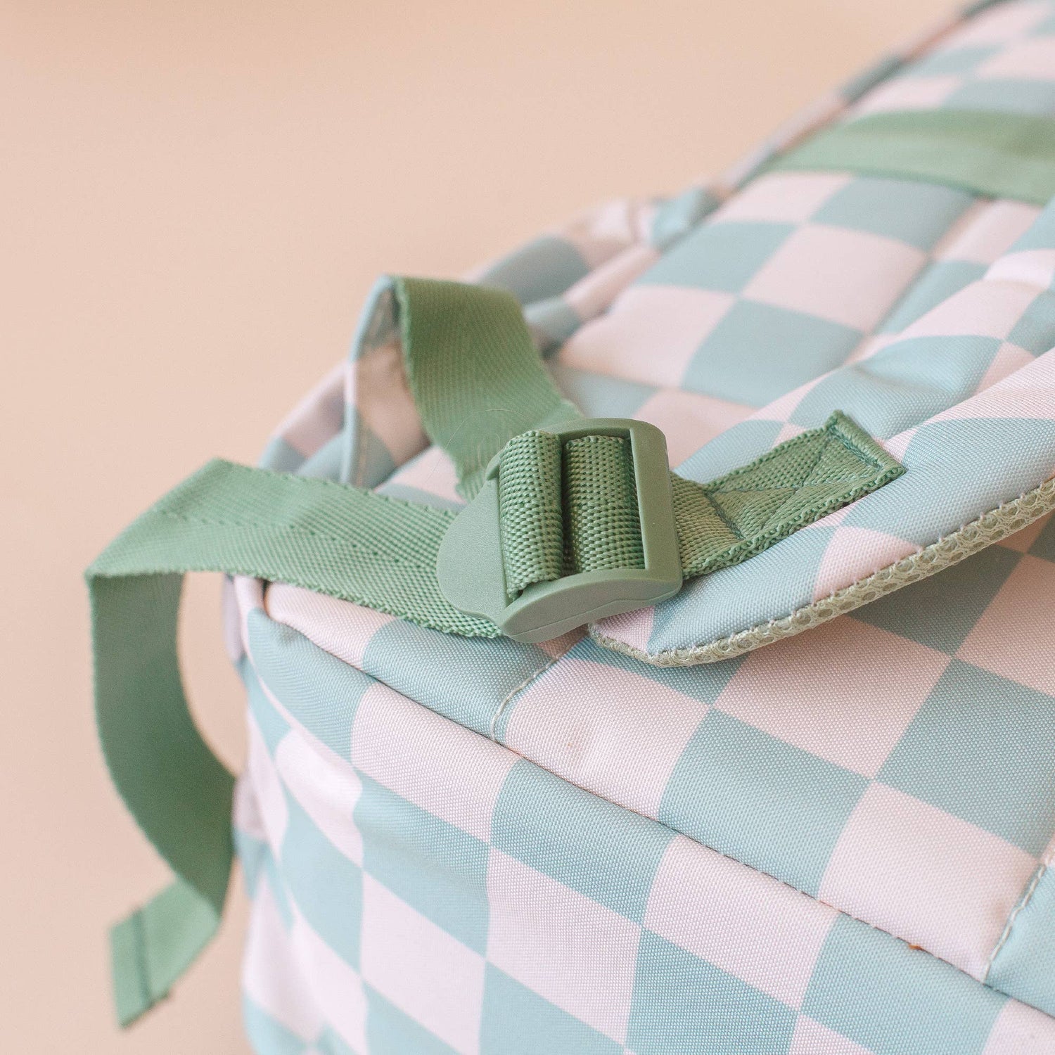 FOX & FALLOW | BACKPACK - SAGE CHECK *PRE - ORDER* by FOX & FALLOW - The Playful Collective