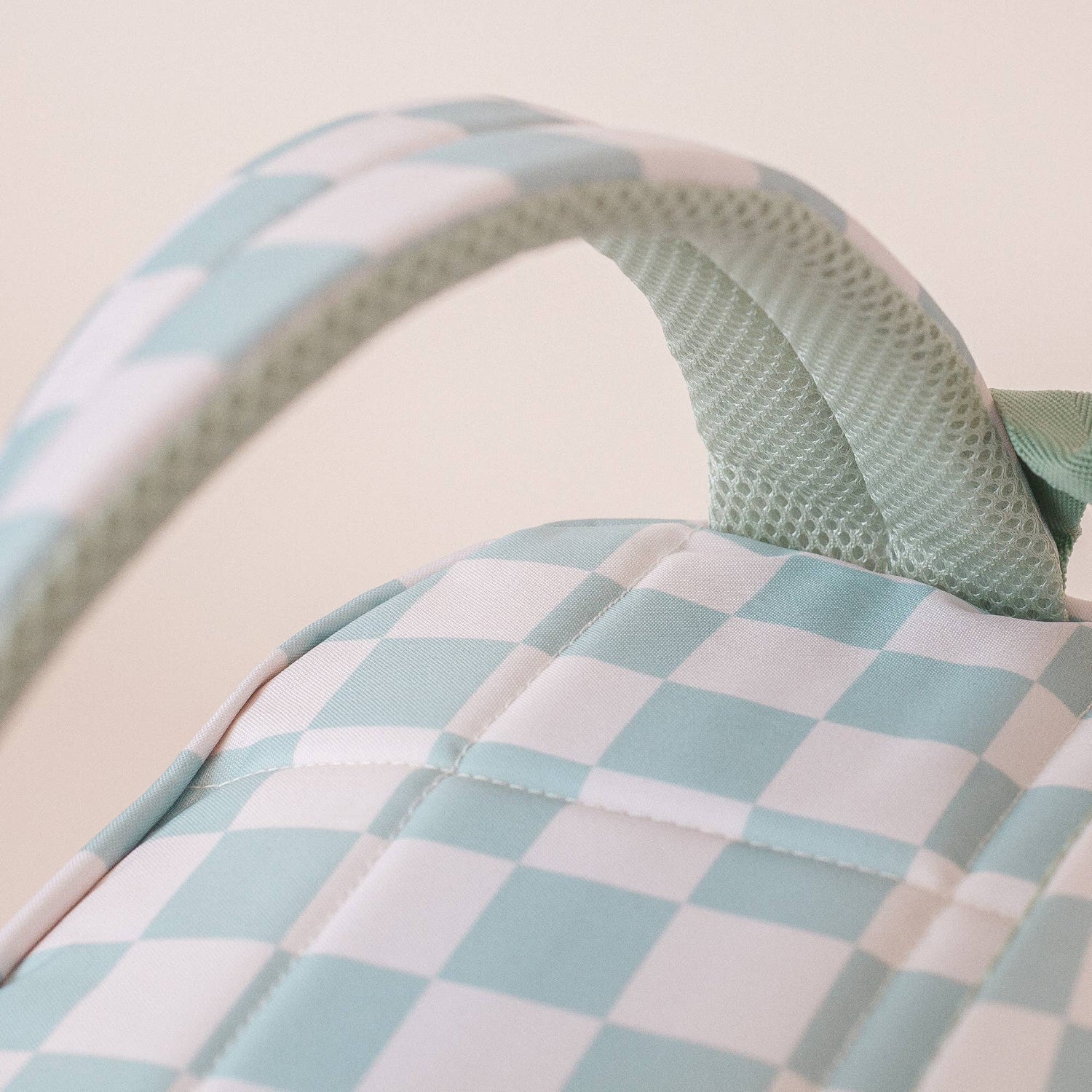 FOX & FALLOW | BACKPACK - SAGE CHECK *PRE - ORDER* by FOX & FALLOW - The Playful Collective