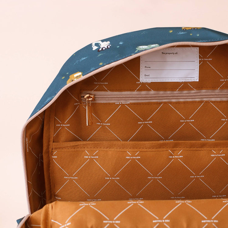 FOX & FALLOW | BACKPACK - TRUCKS *PRE - ORDER* by FOX & FALLOW - The Playful Collective